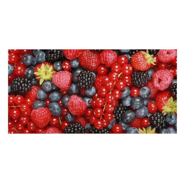 Billeder på lærred grøntsager og frukt Fruity Berries