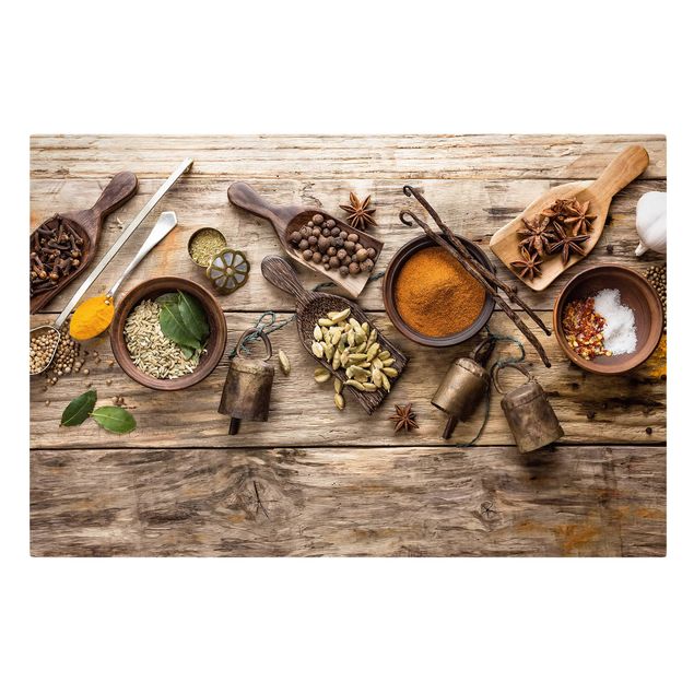 Billeder på lærred krydderier og urter Mixed Spices