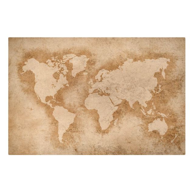 Billeder Antique World Map