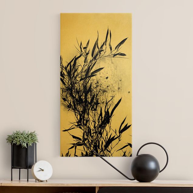 Billeder bambus Graphical Plant World - Black Bamboo