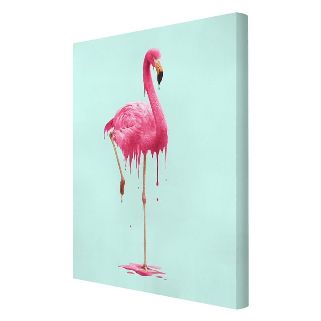 Billeder turkis Melting Flamingo