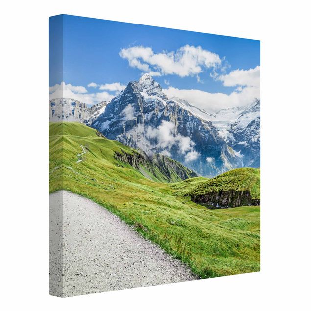 Billeder bjerge Grindelwald Panorama