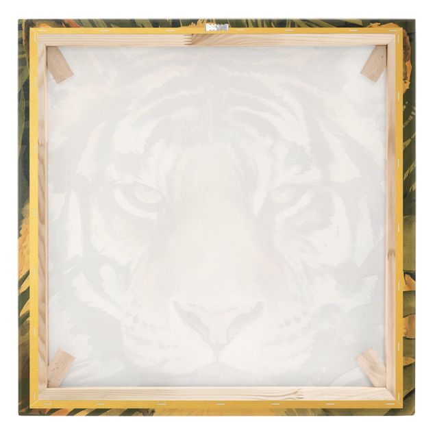 Billeder blomster Tiger In The Jungle