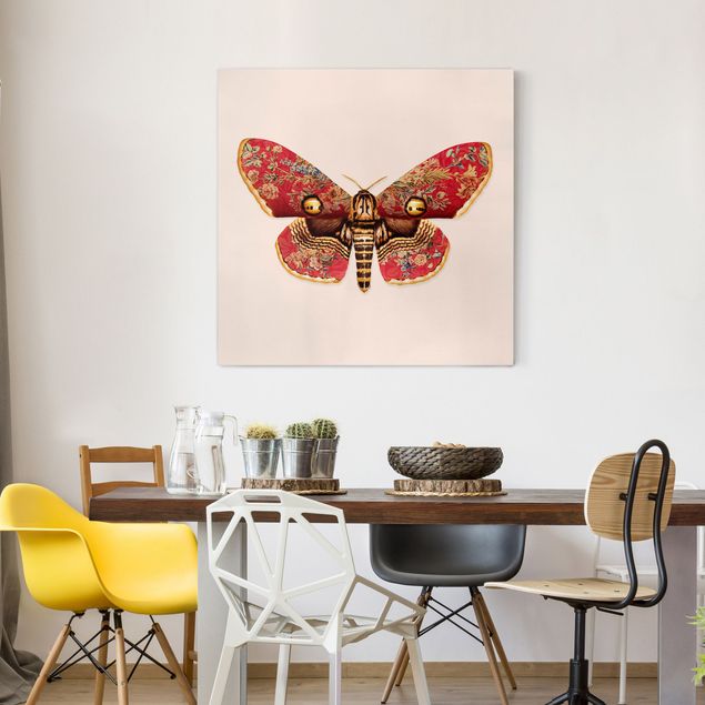 Billeder kunsttryk Vintage Moth