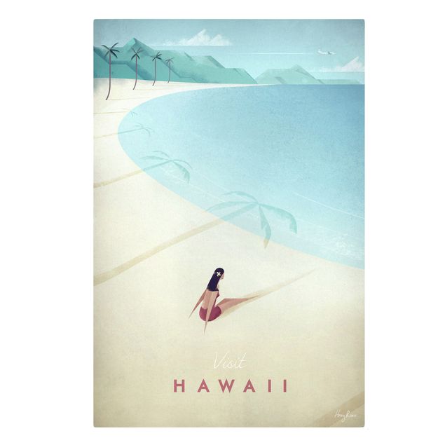 Billeder strande Travel Poster - Hawaii