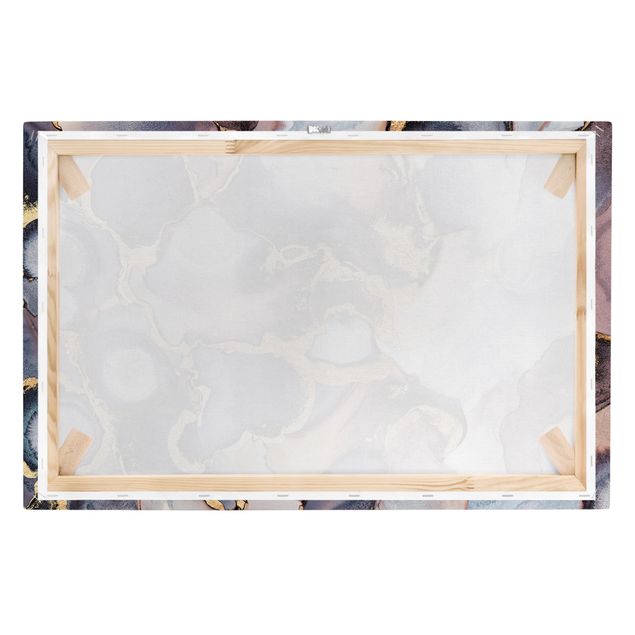 Billeder Marble Watercolour With Gold