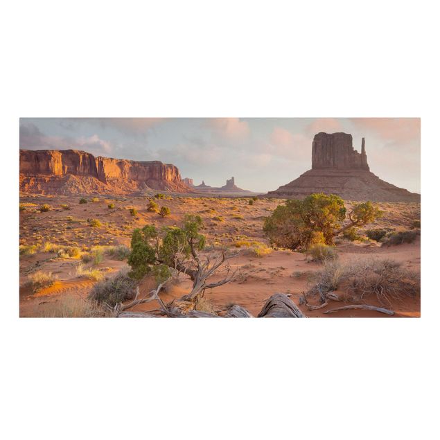 Billeder på lærred landskaber Monument Valley Navajo Tribal Park Arizona