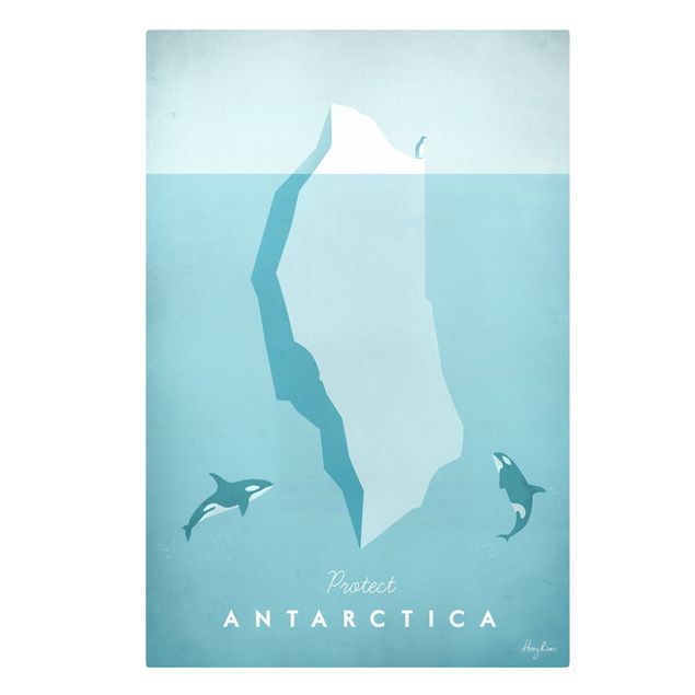 Billeder strande Travel Poster - Antarctica