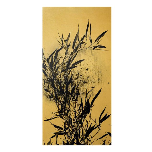 Billeder landskaber Graphical Plant World - Black Bamboo