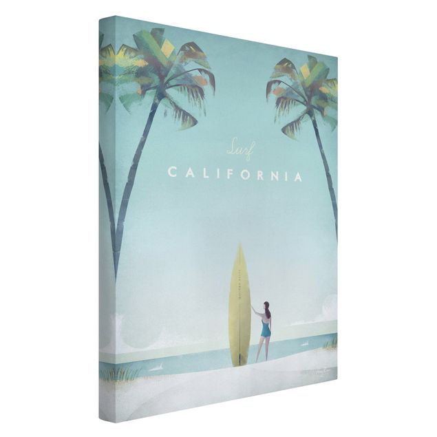 Billeder strande Travel Poster - California