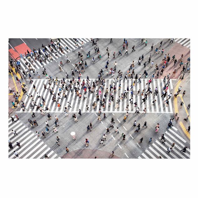 Billeder på lærred Tokyo Shibuya Crossing in Tokyo