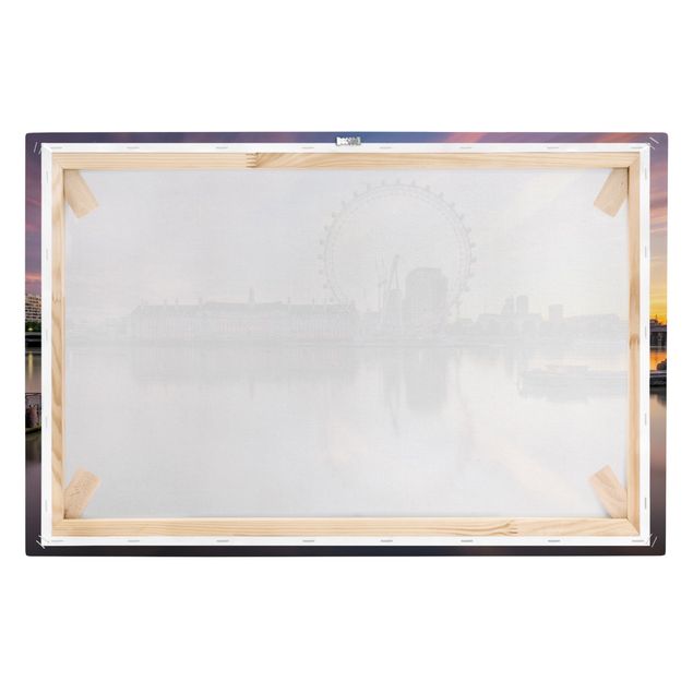 Billeder London Eye at Dawn