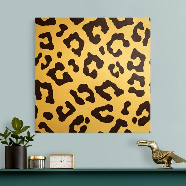 Billeder på lærred dyr Leopard Print
