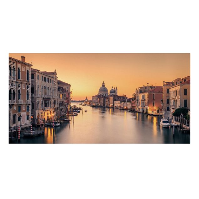 Billeder på lærred arkitektur og skyline Golden Venice