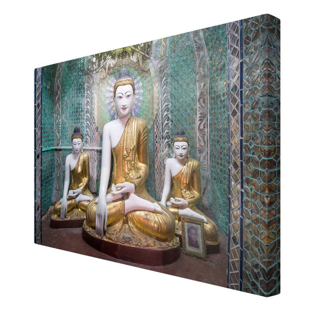 Billeder på lærred spirituelt Buddha Statues