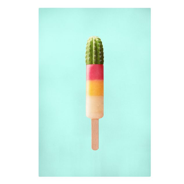 Billeder turkis Popsicle With Cactus