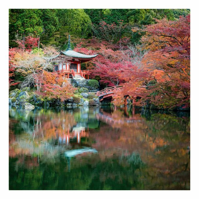 Billeder på lærred landskaber Daigo Ji Temple In The Fall