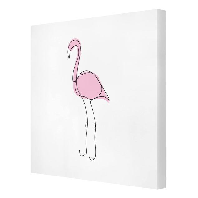 Billeder dyr Flamingo Line Art