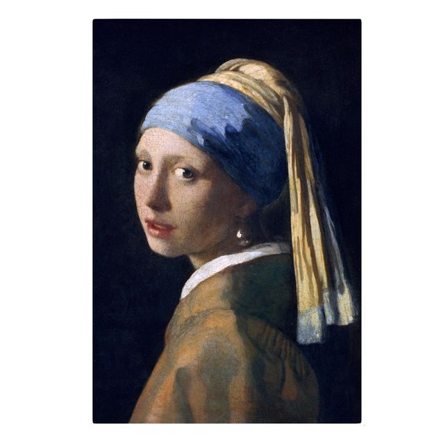 Billeder portræt Jan Vermeer Van Delft - Girl With A Pearl Earring