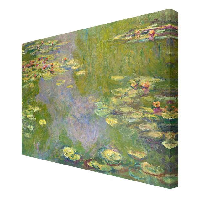 Billeder blomster Claude Monet - Green Waterlilies