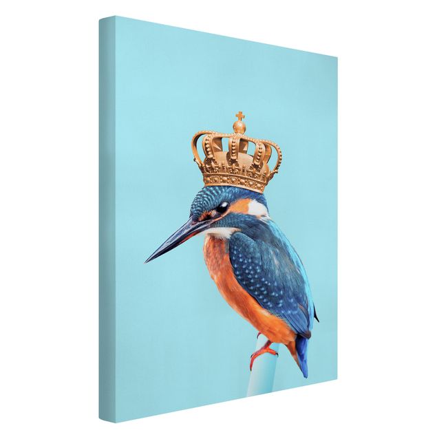 Billeder kunsttryk Kingfisher With Crown