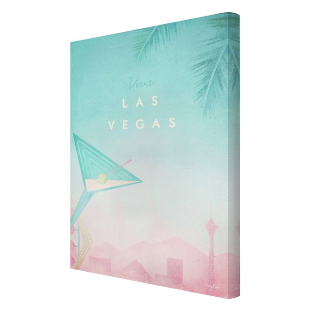 Billeder Henry Rivers Travel Poster - Viva Las Vegas