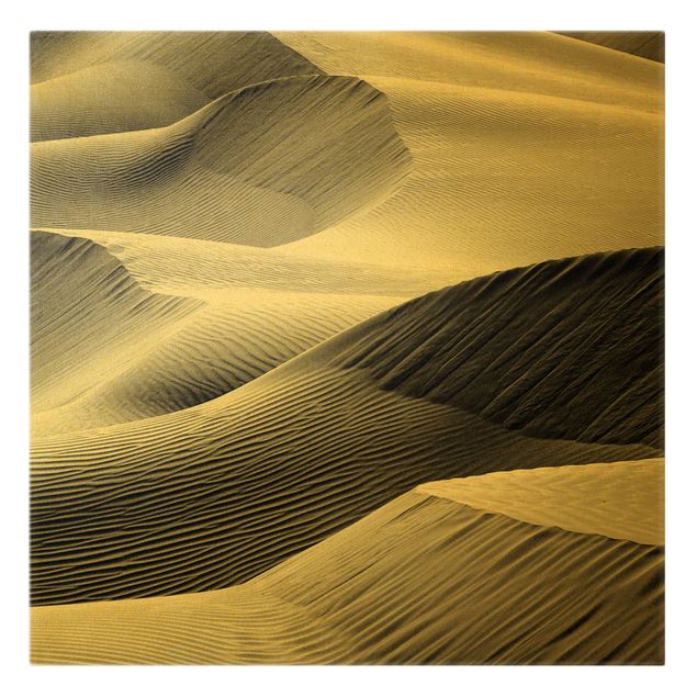 Billeder natur Wave Pattern In Desert Sand