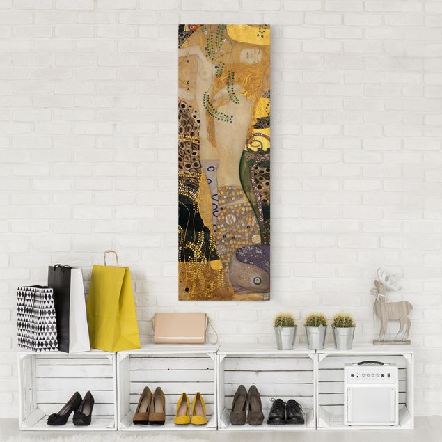 Kunst stilarter Gustav Klimt - Water Serpents I