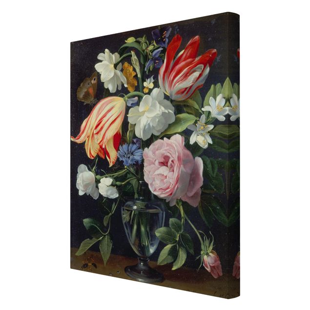 Billeder farvet Daniel Seghers - Vase With Flowers