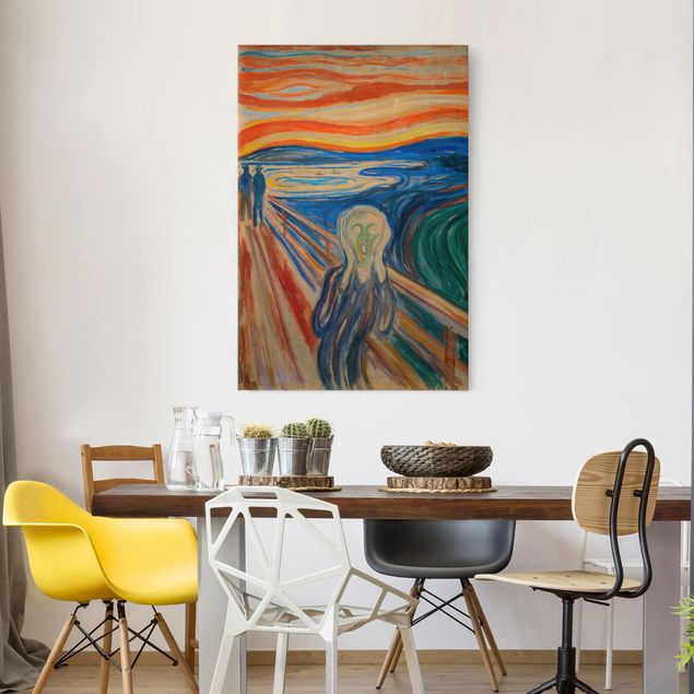 Kunst stilarter post impressionisme Edvard Munch - The Scream