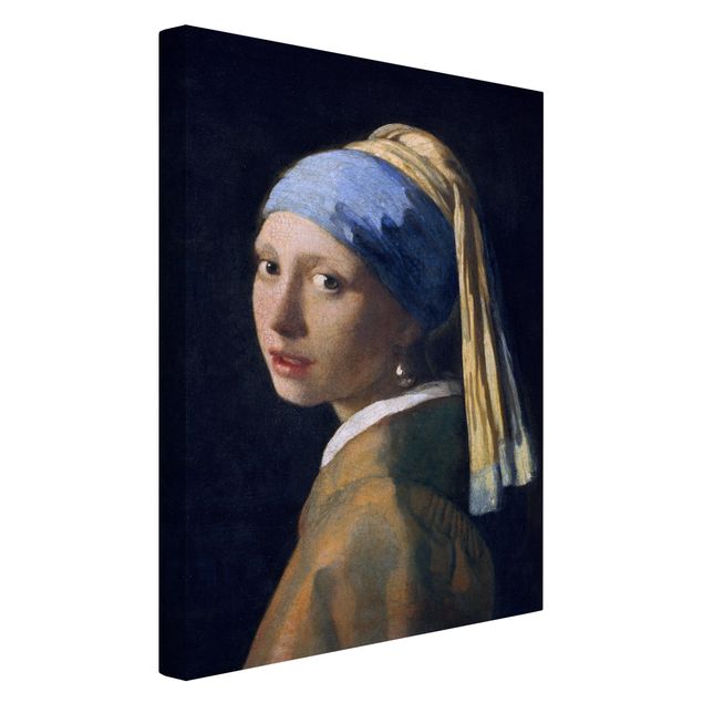 Billeder kunsttryk Jan Vermeer Van Delft - Girl With A Pearl Earring