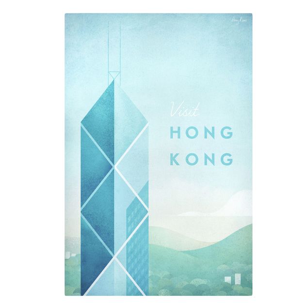 Billeder arkitektur og skyline Travel Poster - Hong Kong