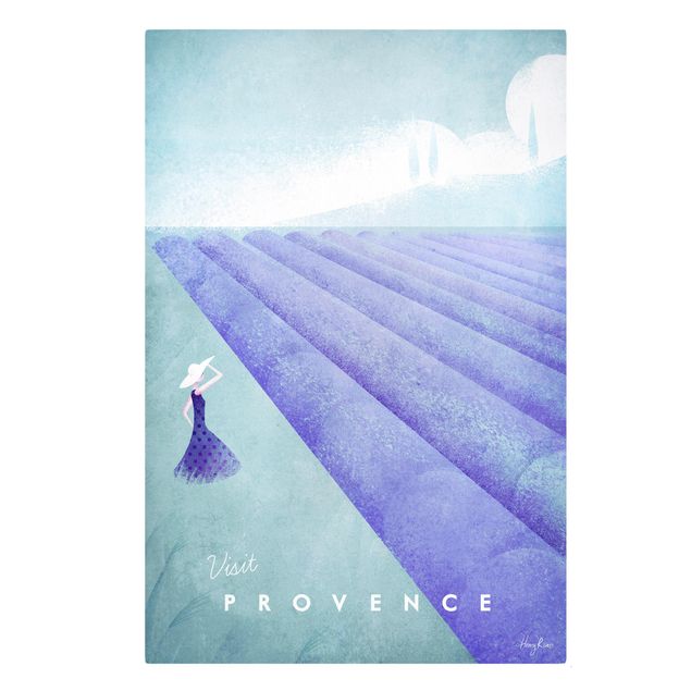 Billeder lilla Travel Poster - Provence
