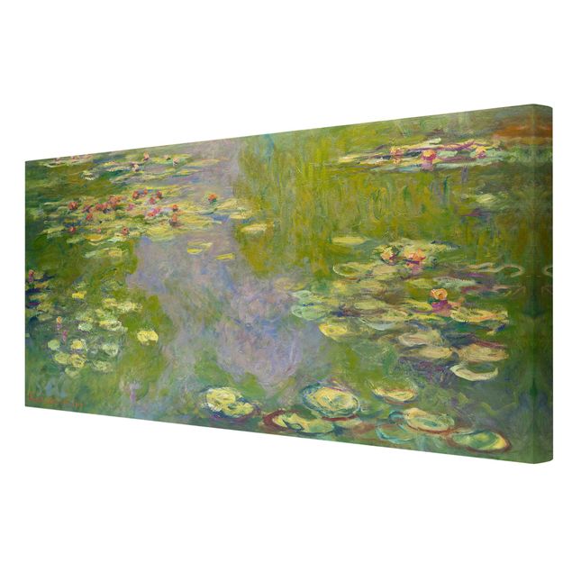 Billeder blomster Claude Monet - Green Waterlilies