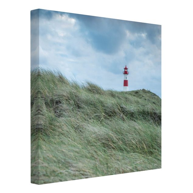 Billeder landskaber Stormy Times At The Lighthouse