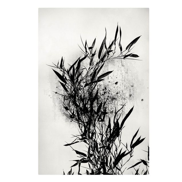 Billeder landskaber Graphical Plant World - Black Bamboo