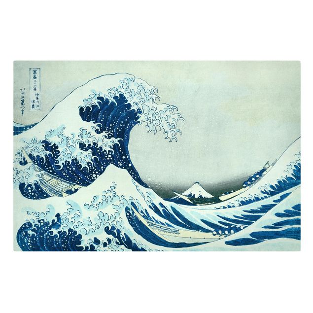 Billeder hav Katsushika Hokusai - The Great Wave At Kanagawa