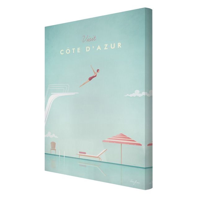 Billeder arkitektur og skyline Travel Poster - Côte D'Azur