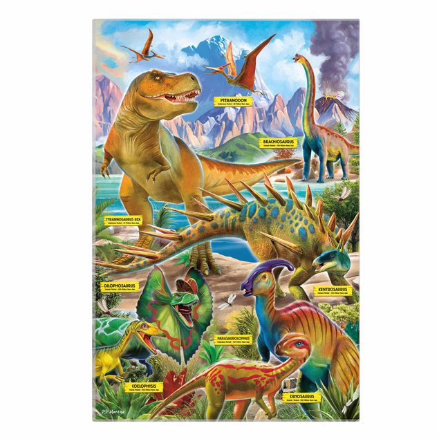 Billeder farvet The Dinosaurs Species