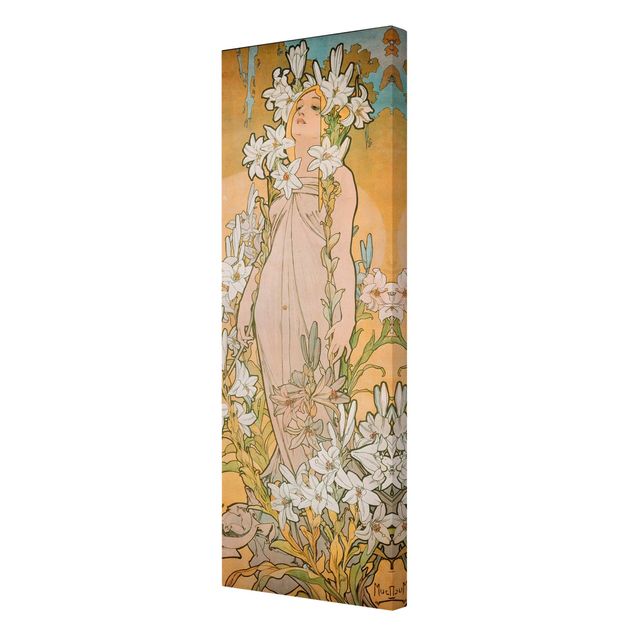 Billeder blomster Alfons Mucha - The Lily