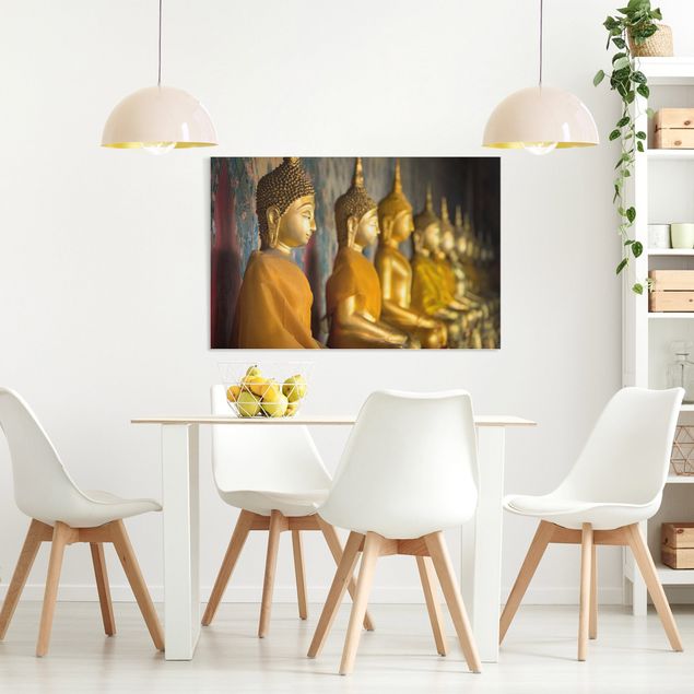 Billeder på lærred Asien Golden Buddha Statue