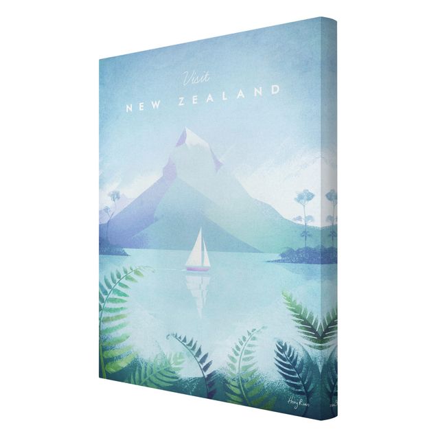 Billeder landskaber Travel Poster - New Zealand