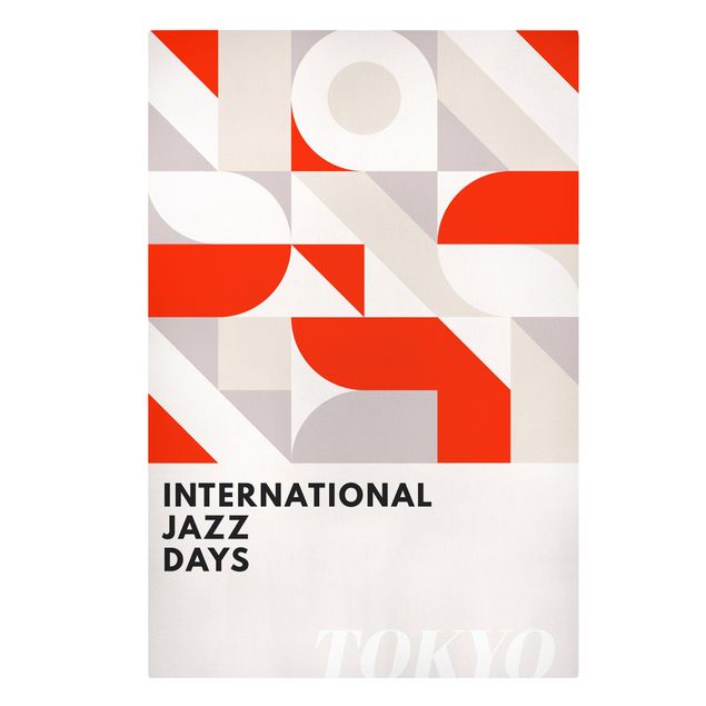 Billeder på lærred mønstre Jazz Days Tokyo