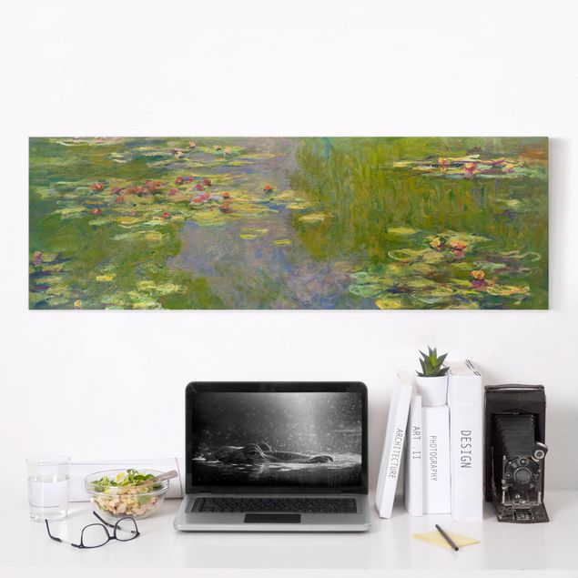 køkken dekorationer Claude Monet - Green Waterlilies