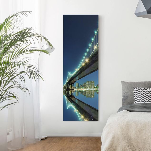 Billeder New York Abstract Manhattan Bridge