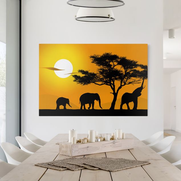 køkken dekorationer African Elephant Walk