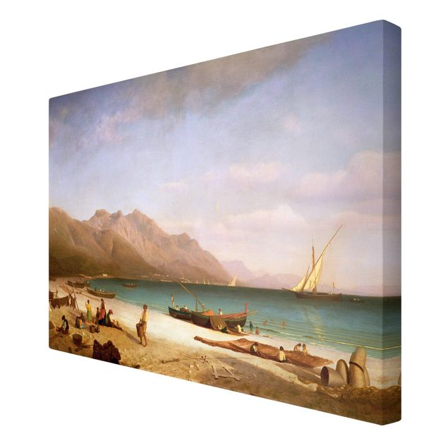 Billeder landskaber Albert Bierstadt - Bay of Salerno