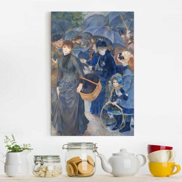 Billeder på lærred Paris Auguste Renoir - Umbrellas
