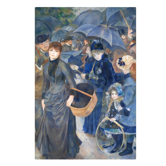 Billeder på lærred kunsttryk Auguste Renoir - Umbrellas