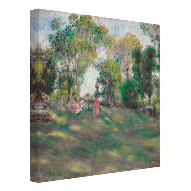 Billeder landskaber Auguste Renoir - Landscape With Figures